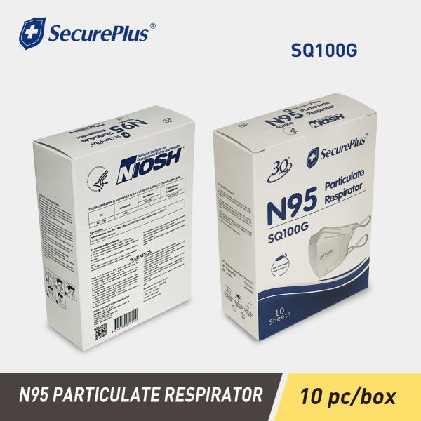 SecurePlus N95 Particulate Respirator (3 Boxes Package or more), promotion, $ 1.20/pc