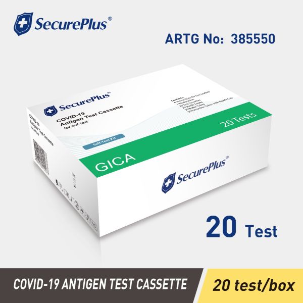 COVID-19 Antigen Test Kit ARTG: 385550 - 1 carton (30 x 20 tests per box) ($1.55/test) (Expiry Nov 2025)